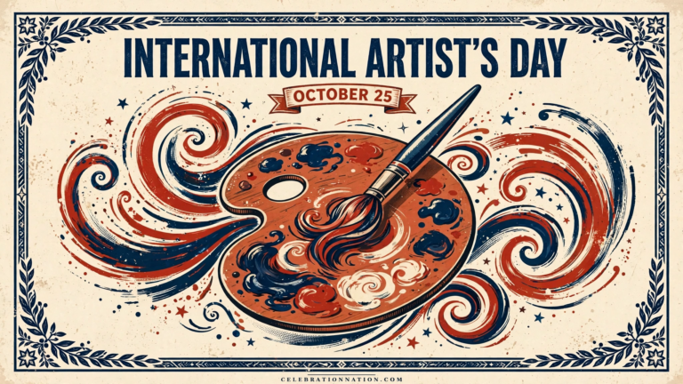 International Artist’s Day poster