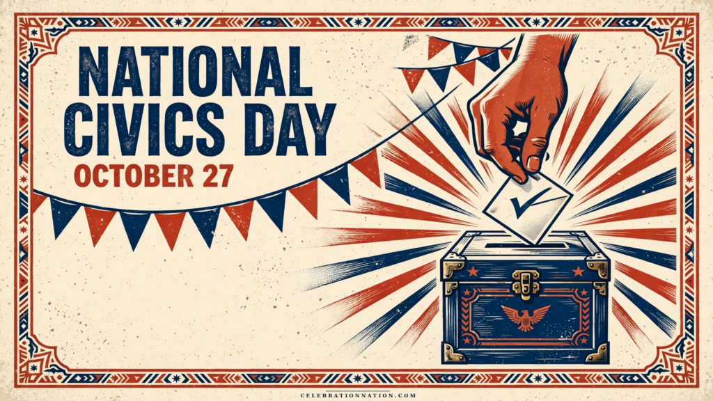 National Civics Day poster