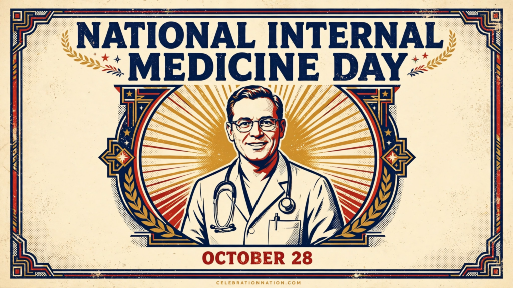 National Internal Medicine Day poster