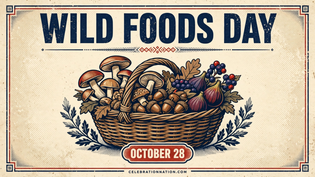 Wild Foods Day poster