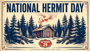 National Hermit Day 16x9 landscape poster