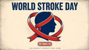 World Stroke Day 16x9 landscape poster