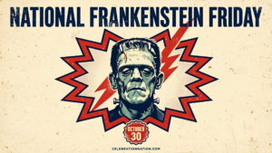 National Frankenstein Friday 16x9 landscape poster
