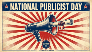 National Publicist Day 16x9 landscape poster