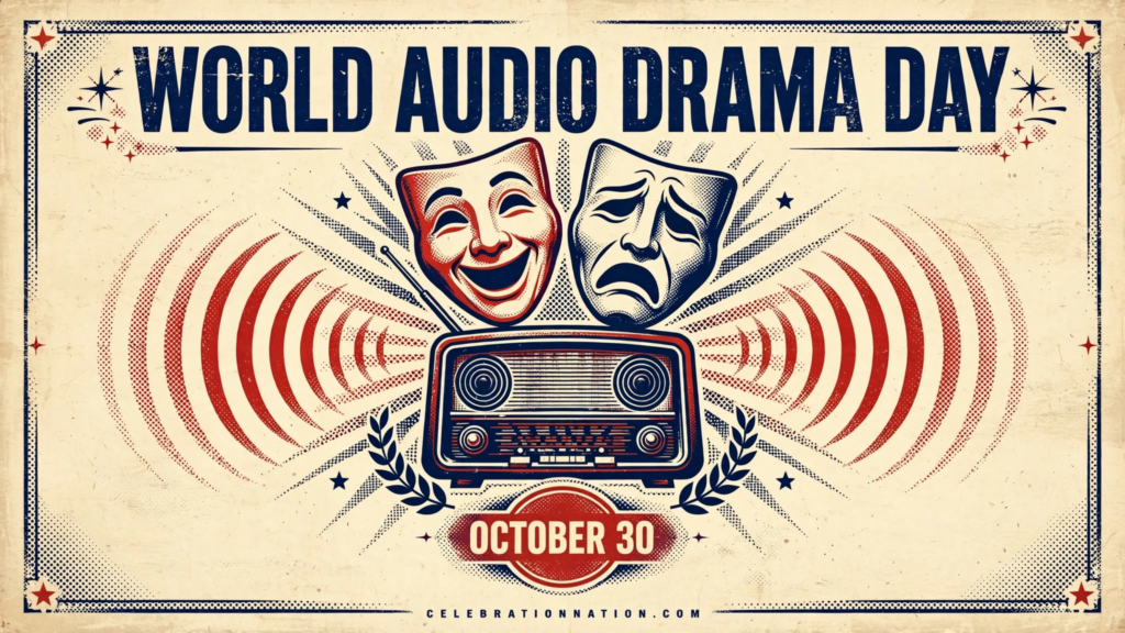 World Audio Drama Day poster