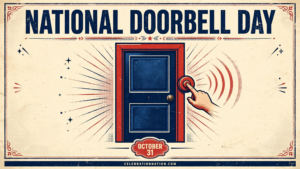 National Doorbell Day 16x9 landscape poster