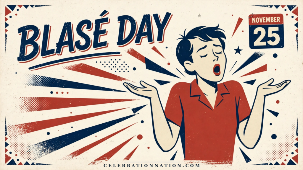 Blasé Day poster
