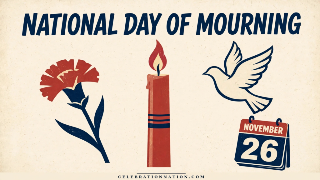 National Day of Mourning poster