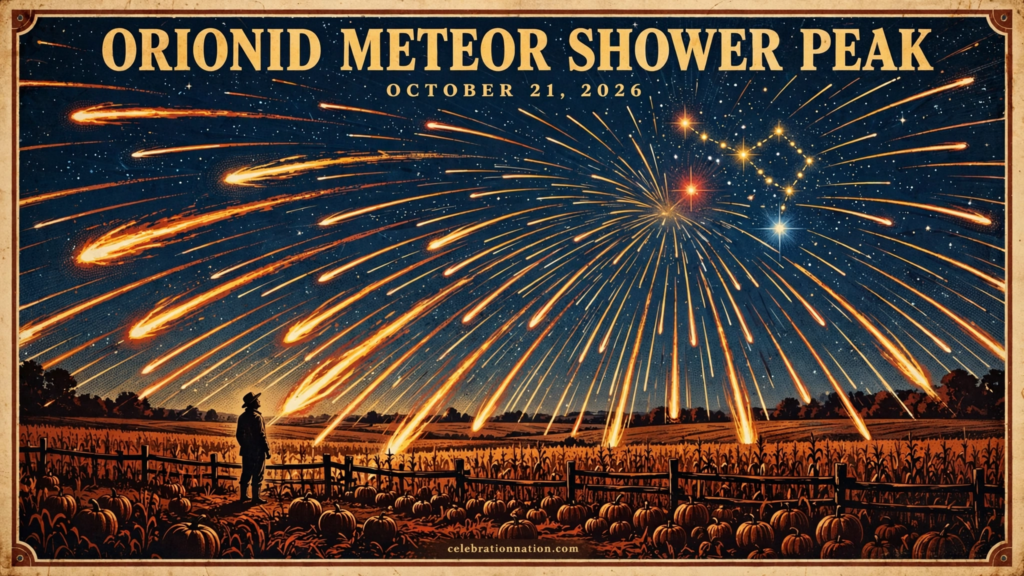Orionid Meteor Shower Peak poster