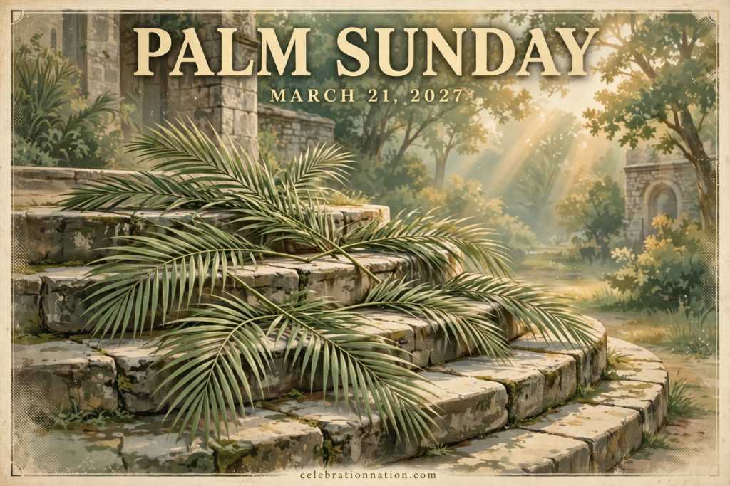 Palm Sunday poster