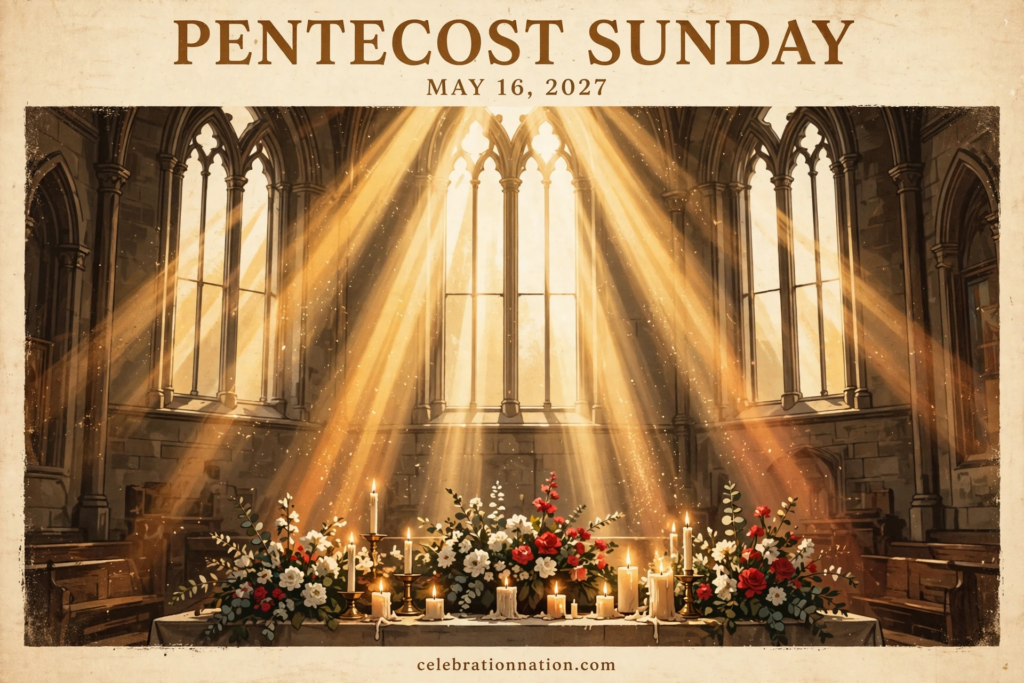 Pentecost Sunday poster