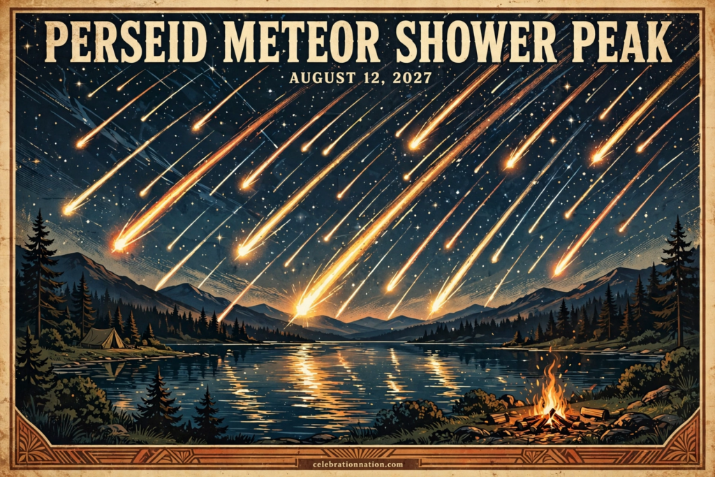 Perseid Meteor Shower Peak poster