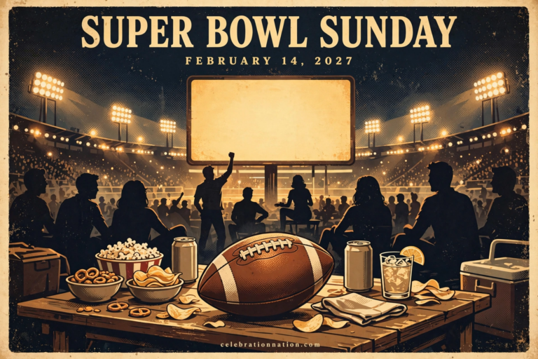 Super Bowl Sunday poster